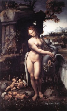 Leda 1508 Leonardo da Vinci Pinturas al óleo